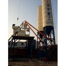 高清圖細節圖城鎮化建設小型混凝土攪拌站HZS100混凝土攪拌站
